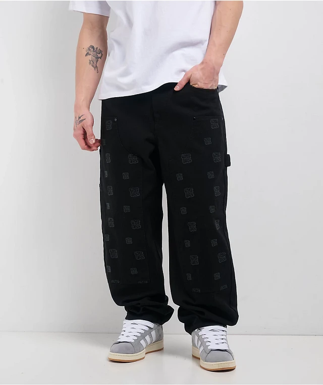 TWISTED WORK PANTS BLACK – SimplyComplicated