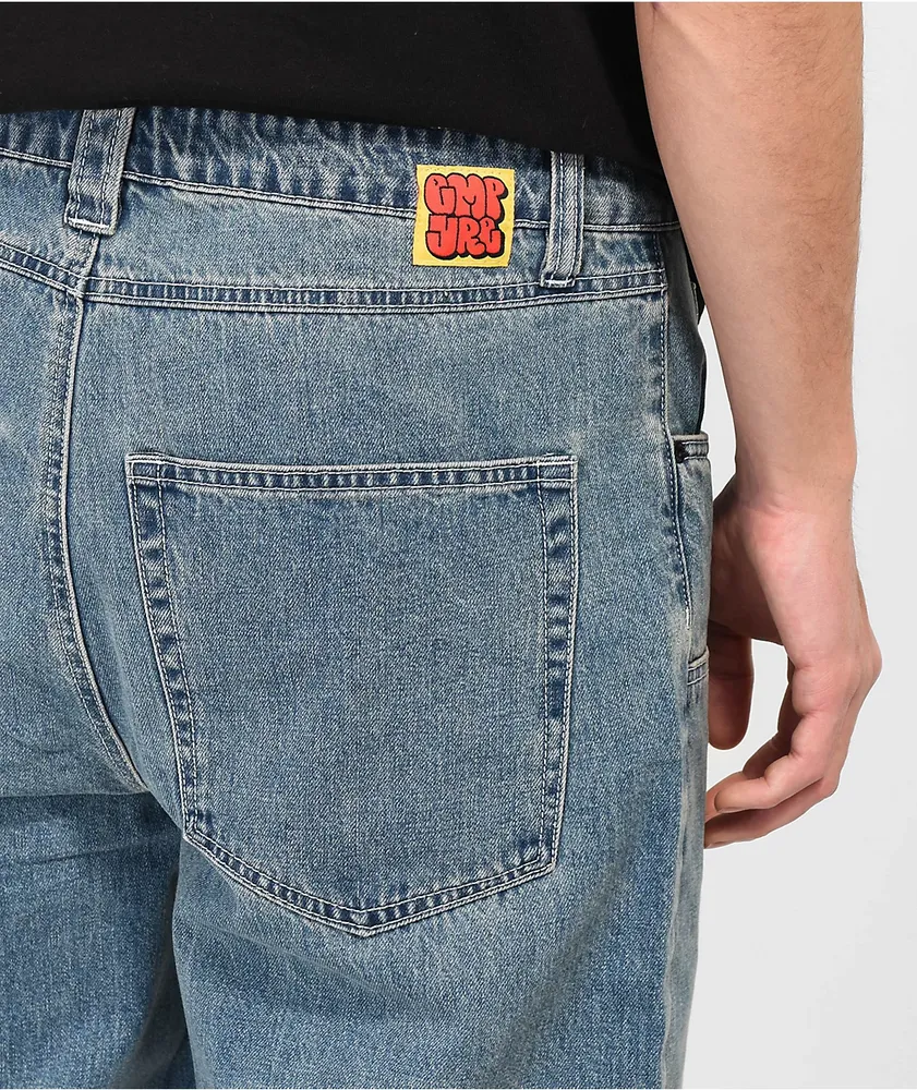 Empyre Double Knee Medium Blue Skate Jeans at Mall of