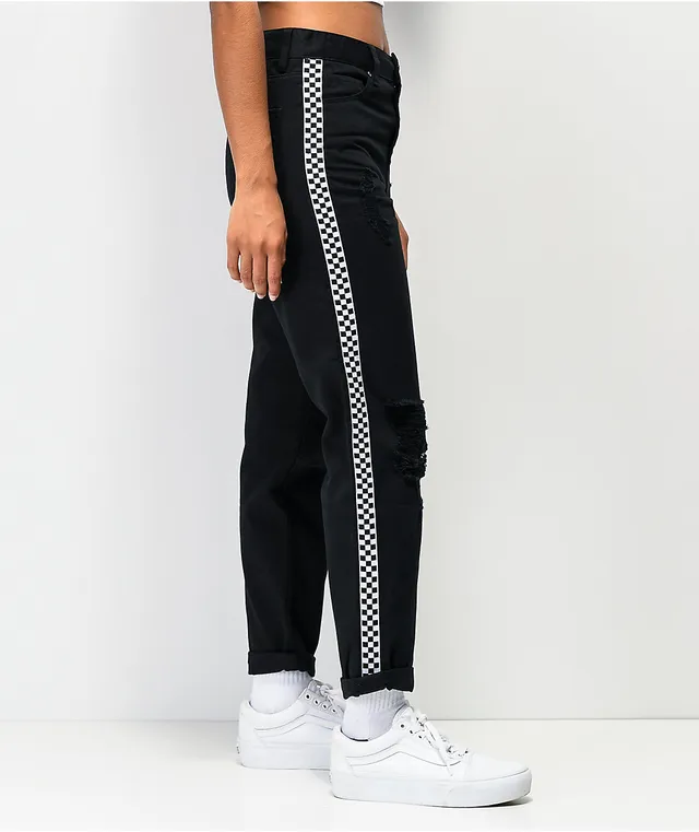 Checkerboard sales stripe pants