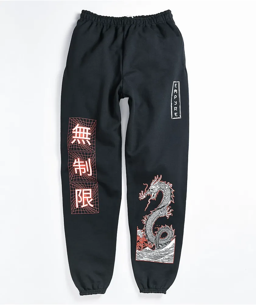 Empyre rose hazy black tie dye jogger sweatpants sales