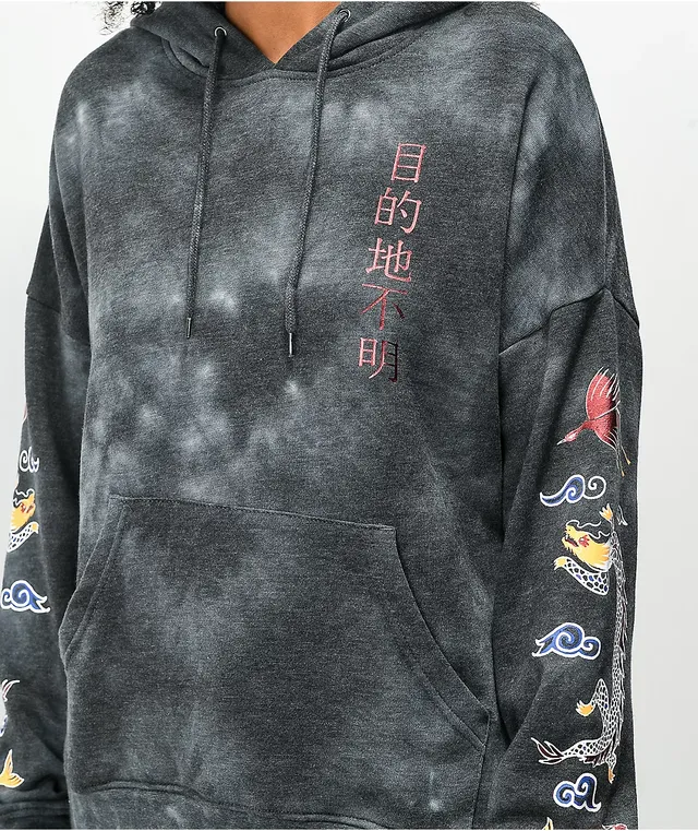Empyre fredia rose sleeve black hoodie shop