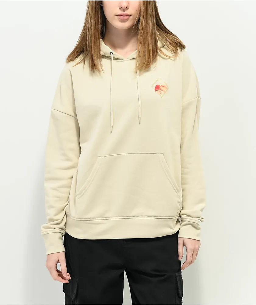 Empyre fredia rose white hoodie top