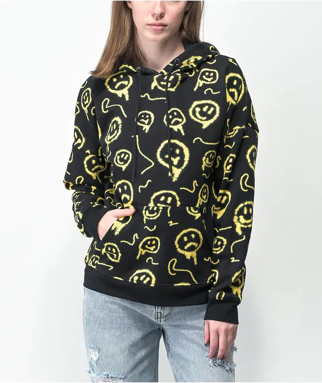 Empyre fredia rose outlet sleeve black hoodie