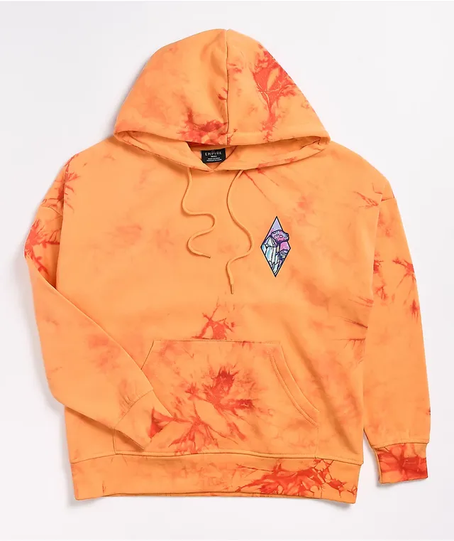 Zumiez store orange hoodie