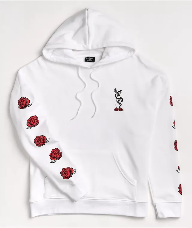 Empyre fredia rose sleeve black hoodie 2025