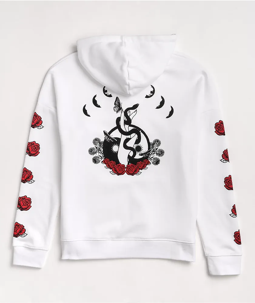 Empyre fredia rose white sales hoodie