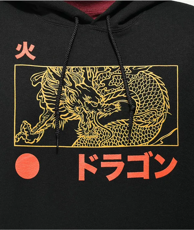 Golden dragon hoodie hot sale