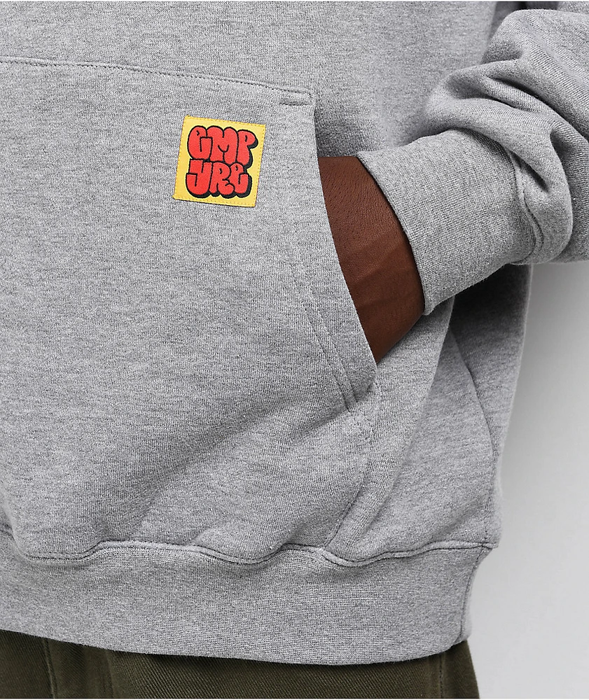 専用【21SS☆国内正規品】GRAFFITI / HOODIE / GREY Supreme Handstyle Hooded Sweatshirt Heather Grey Men's - SS21 - US