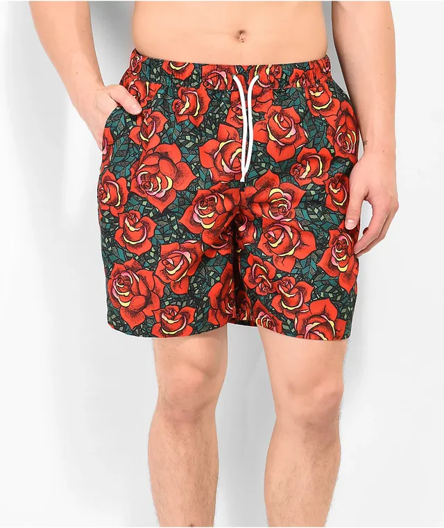 Empyre Grom New Rose Green Board Shorts Pueblo Mall