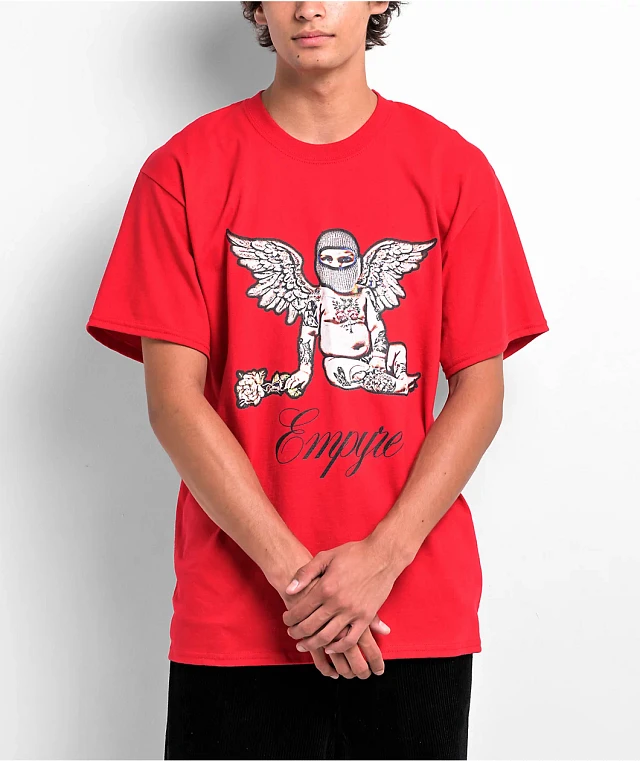 Empyre Inked Angel Red T-Shirt | MainPlace Mall