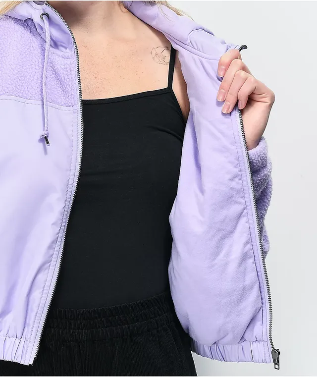Lavender windbreaker outlet