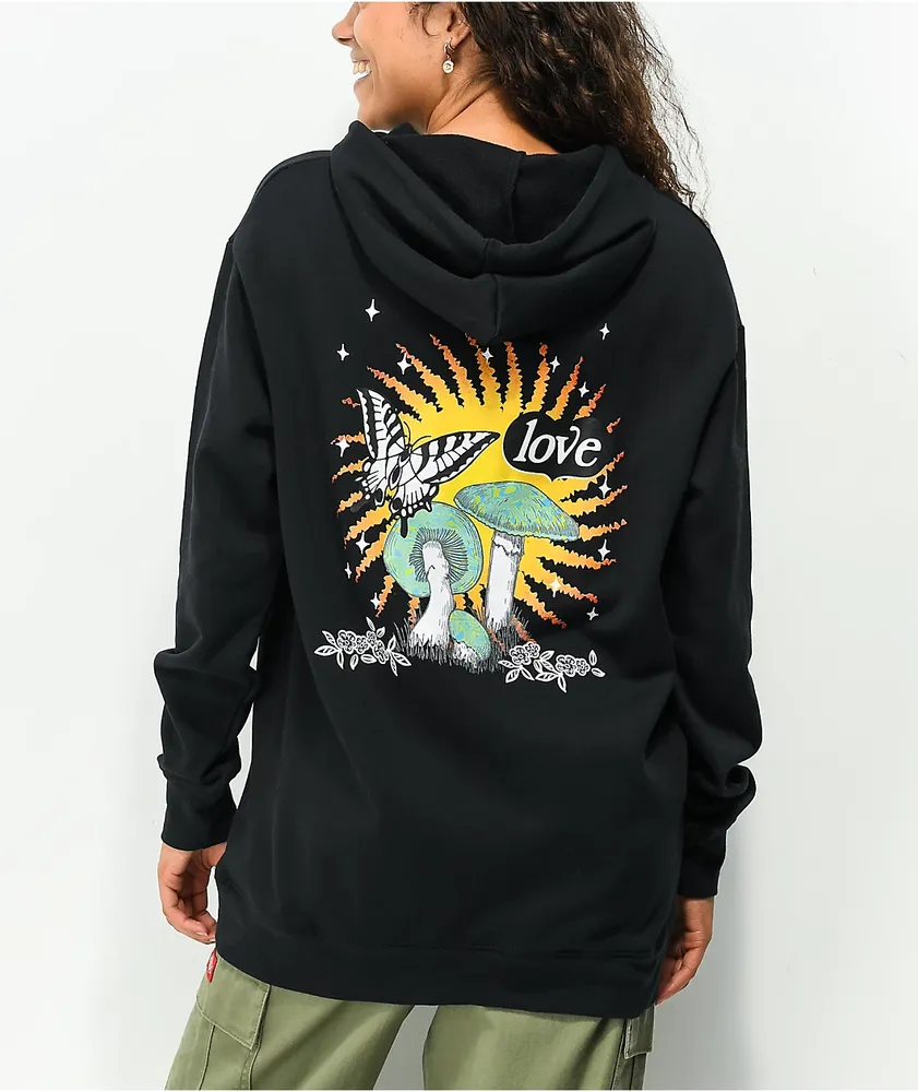 Empyre Jasmine Love Mushroom Black Hoodie Coquitlam Centre