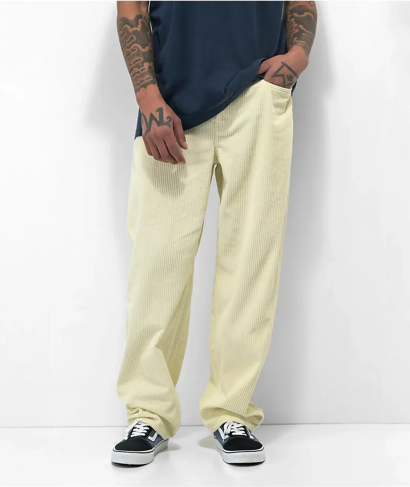 Empyre Jumbo Corduroy Cream Skate Pants Willowbrook Shopping Centre