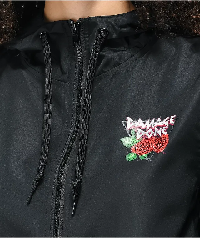 Empyre Kamryn Damage Done Black Windbreaker Jacket CoolSprings