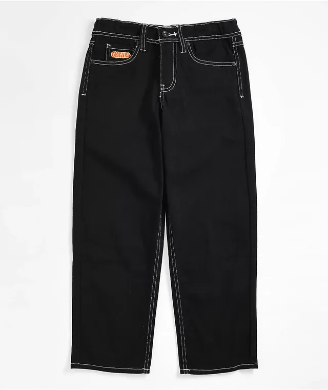 殿堂 DENIM BAGGY TAG CROWN SHORTS BlackEyePatch – パンツ