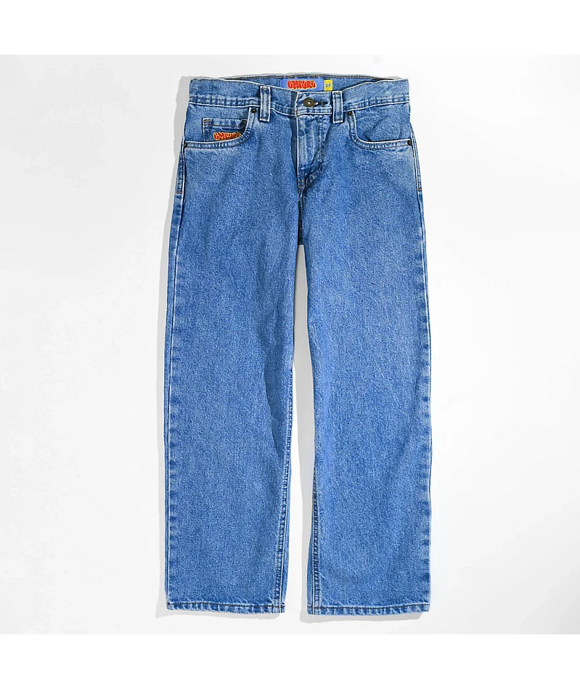 Empyre Kids Loose Fit Blue Denim Skate Pants | Liberty Center
