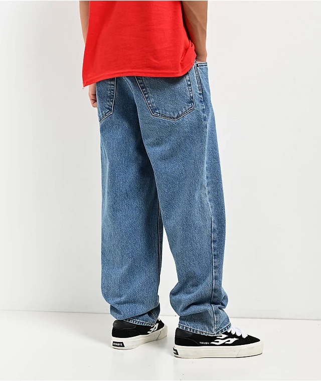 Empyre Kids Loose Fit Blue Denim Skate Pants | Liberty Center