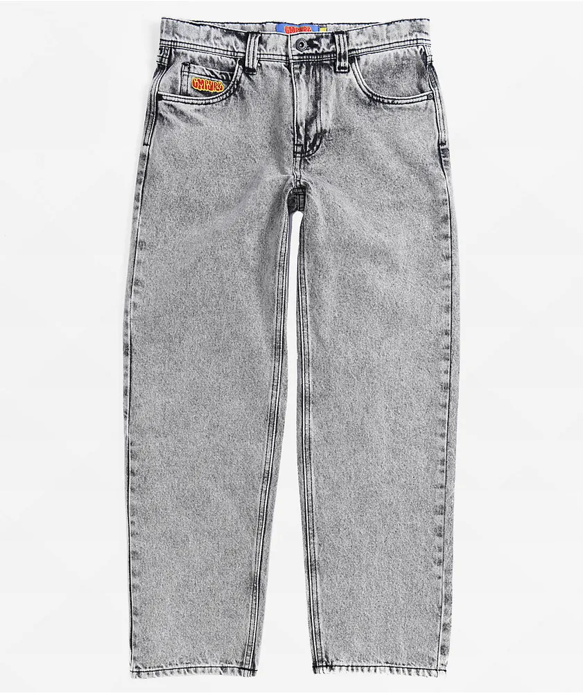 Empyre Kids Loose Fit Grey Scramble Skate Jeans at Hamilton Place