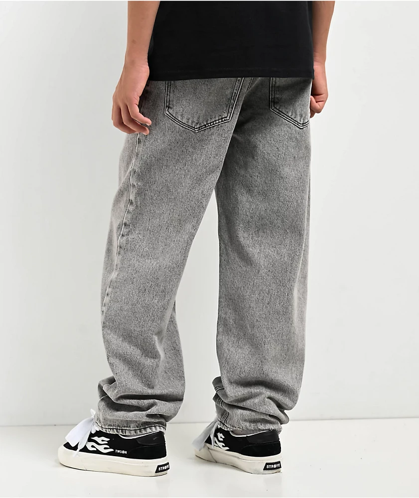 Empyre Kids Loose Fit Grey Scramble Skate Jeans at CoolSprings