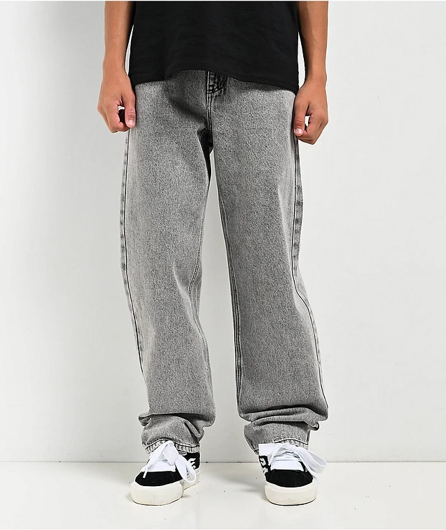 21-22 26.5センチEMPYRE Empyre Axle Loose Fit Medium Blue Denim Skate Jeans | Zumiez
