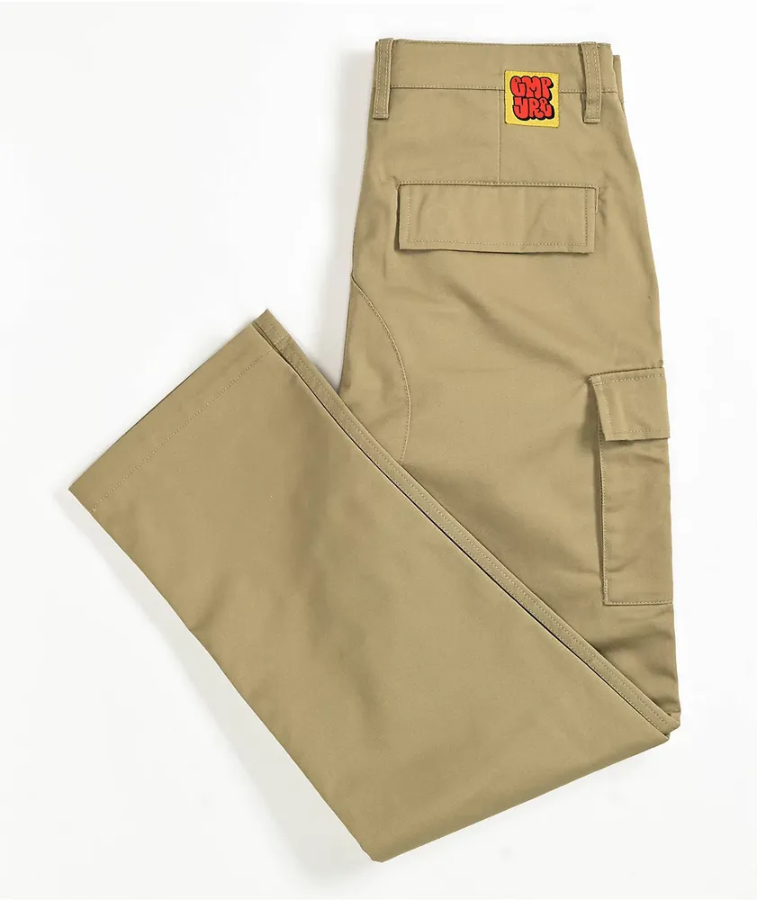 Loose fit shop khaki cargo pants