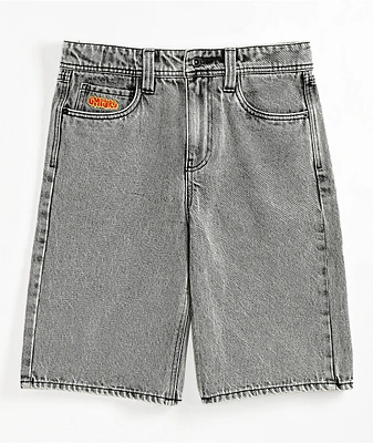 ★ Phyps Department★ Wide denim shorts gray PFM1DP201AGR MULTICARGO WIDE DENIM SHORTS - Mid-gray | ZARA United States