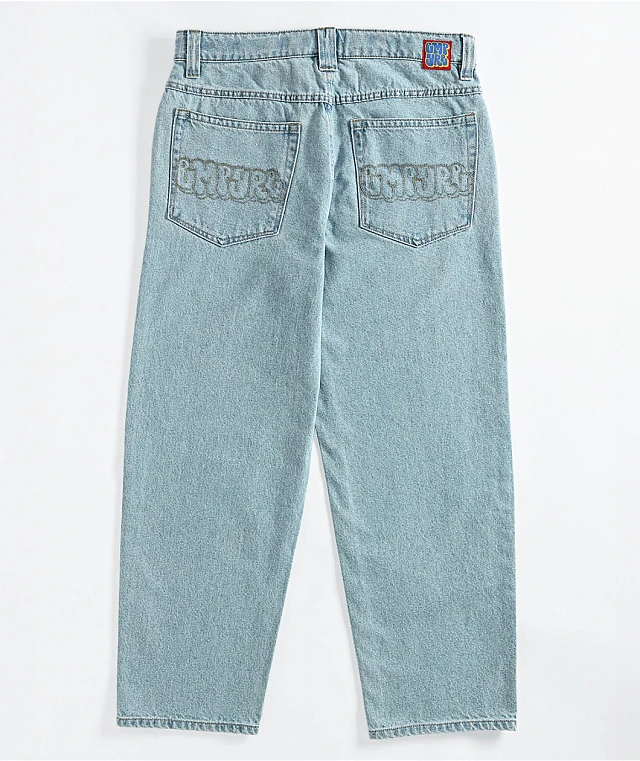 Skater Jeans デニム+ジーンズ 42size Light Holes Blue