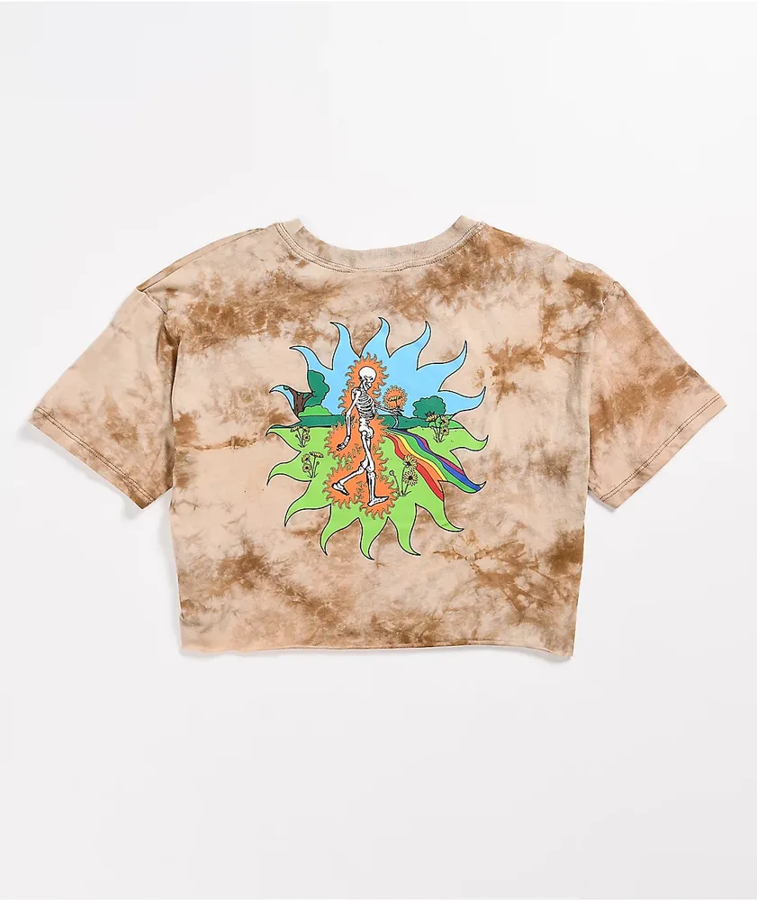 Tan tie dye cheap