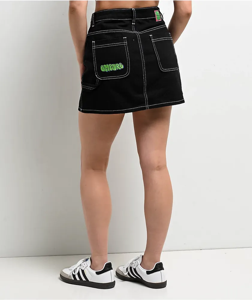 Empyre Leah Black Carpenter Skirt Vancouver Mall