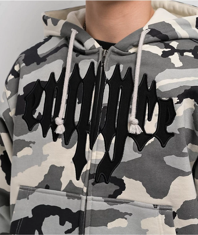 Empyre Leg Cramp Camo Zip Hoodie | Mission Valley