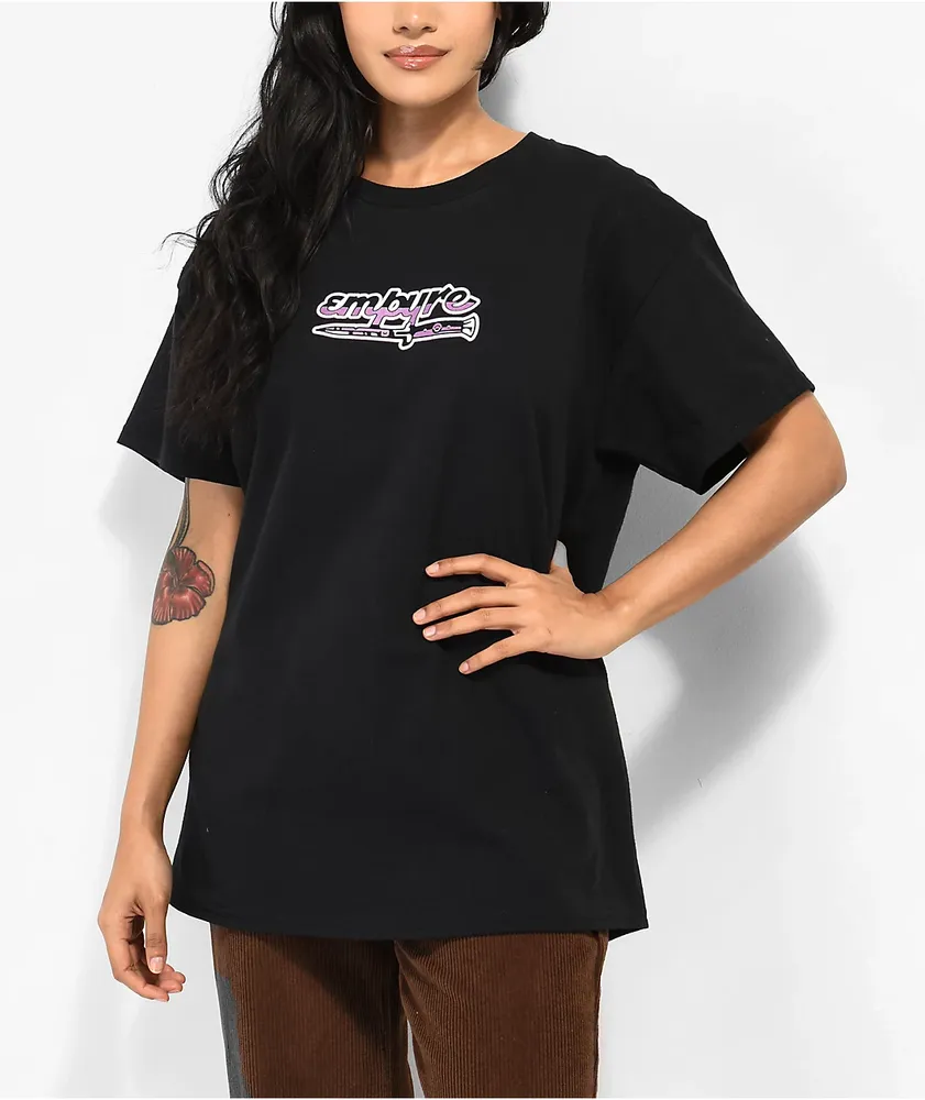 Empyre Logo Knife Black T Shirt Vancouver Mall
