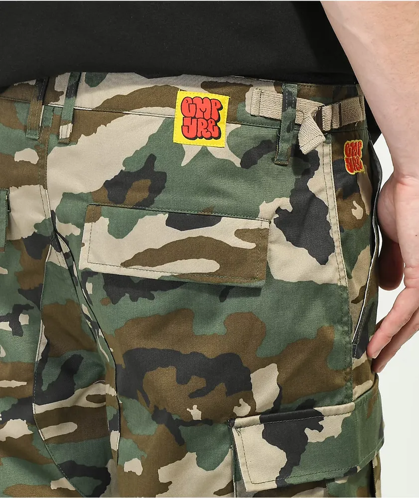 Fitted camo cheap pants
