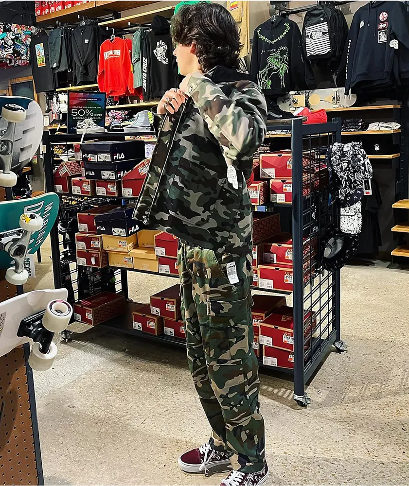 Cargo camo jeans 2025