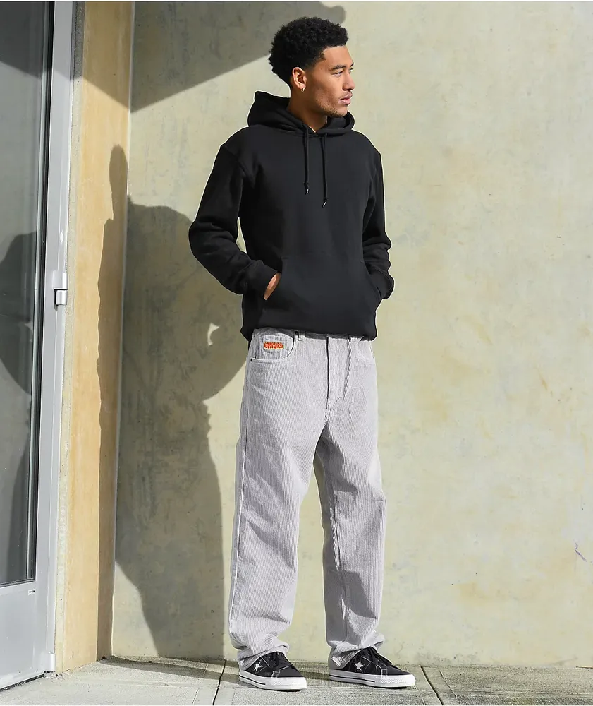 Empyre Loose Fit Grey Corduroy Skate Pants | Liberty Center