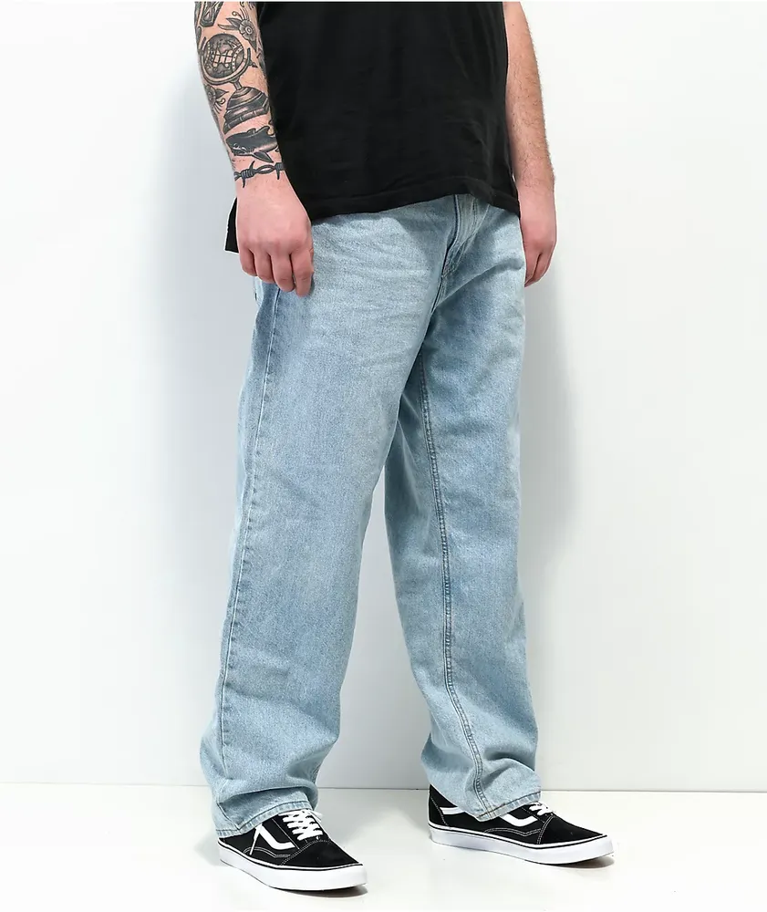 Empyre Loose Fit Light Wash Denim Skate Jeans Coquitlam Centre