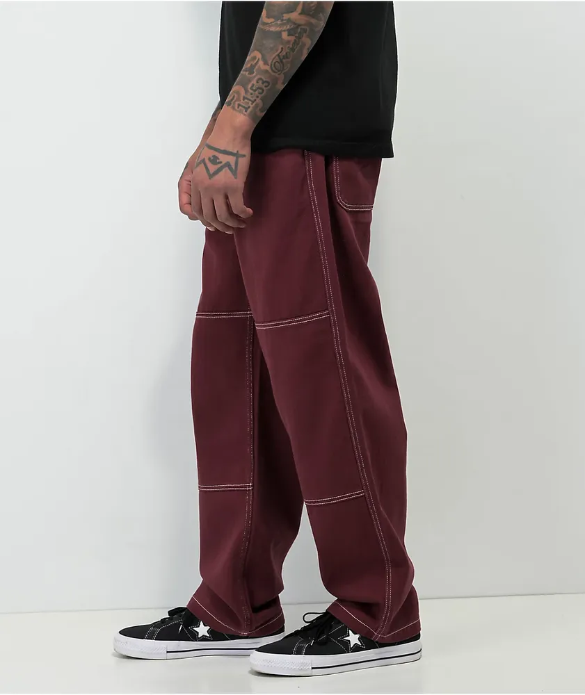 Jeans maroon hotsell