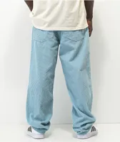 Empyre Loose Fit SK8 Corduroy Light Blue Skate Pants | Liberty Center