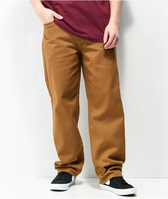 ボトムス・スパッツ hello lupo brown denim pants 4-5y Empyre Kids Loose Fit Blue Denim Skate Pants | Shop Midtown