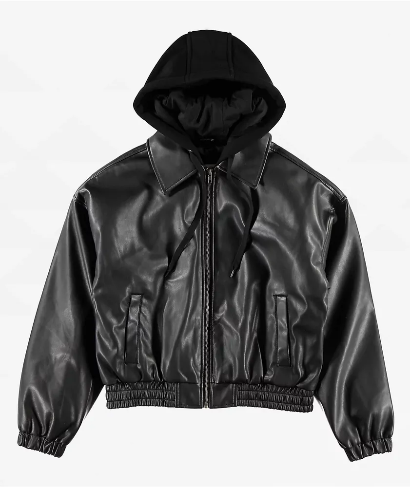 Empyre Lorelei Black Bomber Jacket | Arden Fair