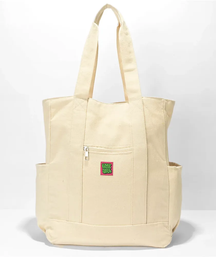 Natural tote outlet bag