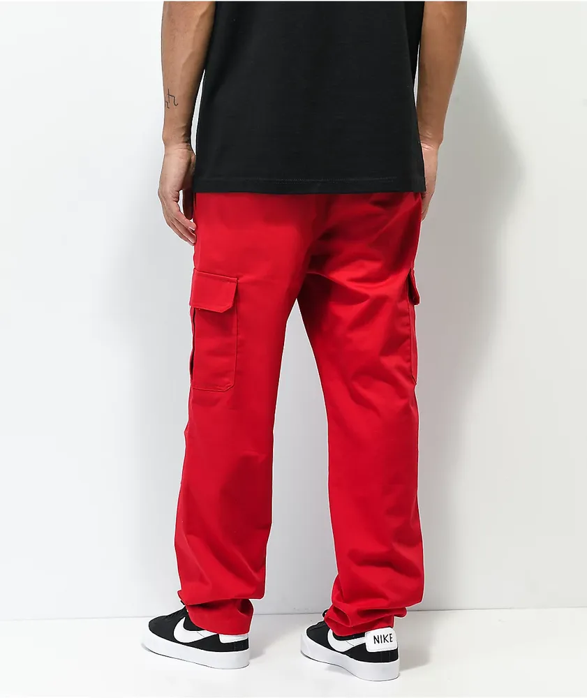 Empyre Orders Red Cargo Pants Coquitlam Centre