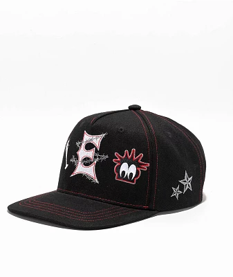 Hellstar Starry Night Black Snapback Hat | Liberty Center
