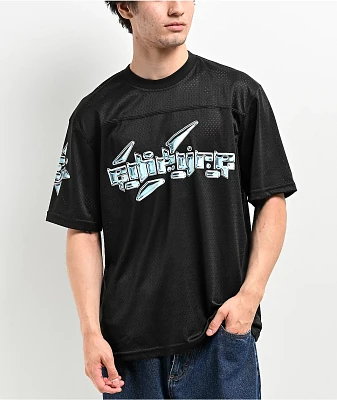 Brixton Vintage Washed Black & Ray Flower Mesh Football