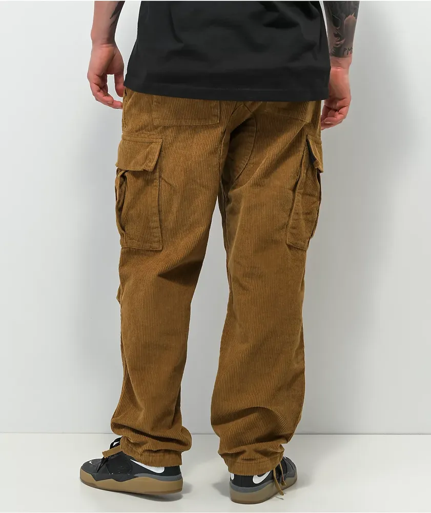 Empyre Skate Tobacco Corduroy Cargo Pants