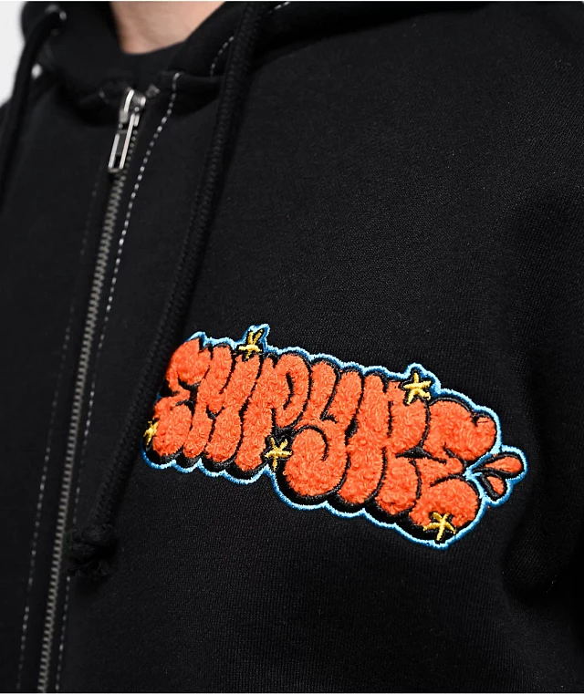 Empyre Tagger Black Zip Hoodie at Coquitlam Centre in Coquitlam, BC