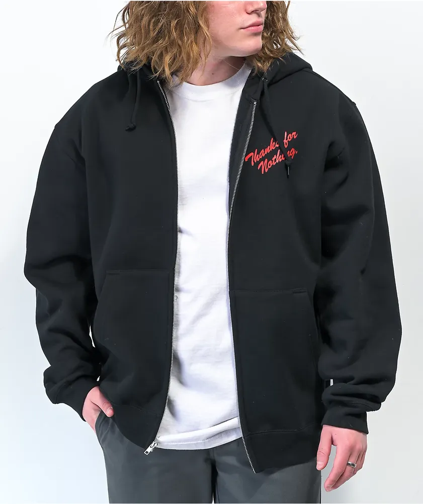 Empyre Thanks For Nothing Black Zip Hoodie Mall of America