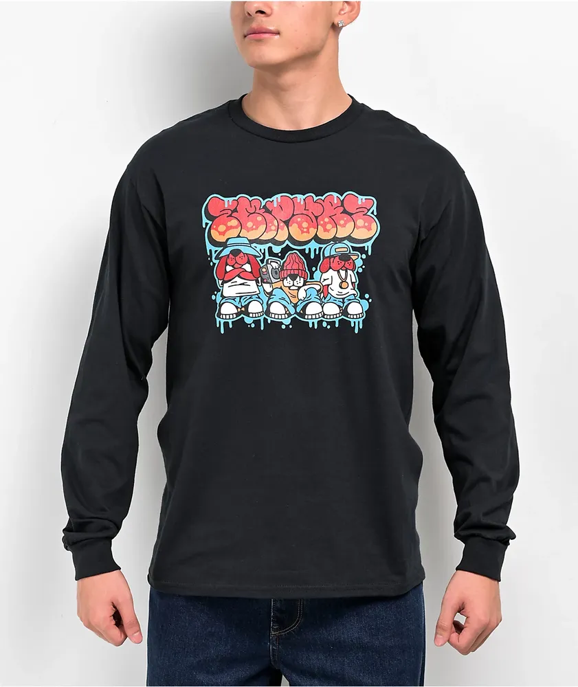 Black long sleeve shirt on sale
