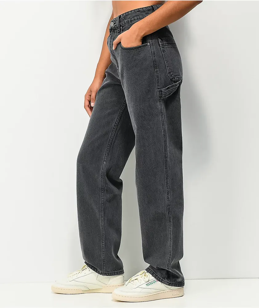 Empyre Tori 90s Black Wash Carpenter Skate Jeans | Arden Fair