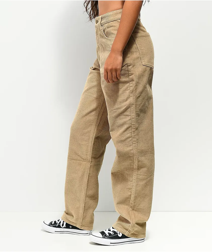 Zumiez khaki top joggers