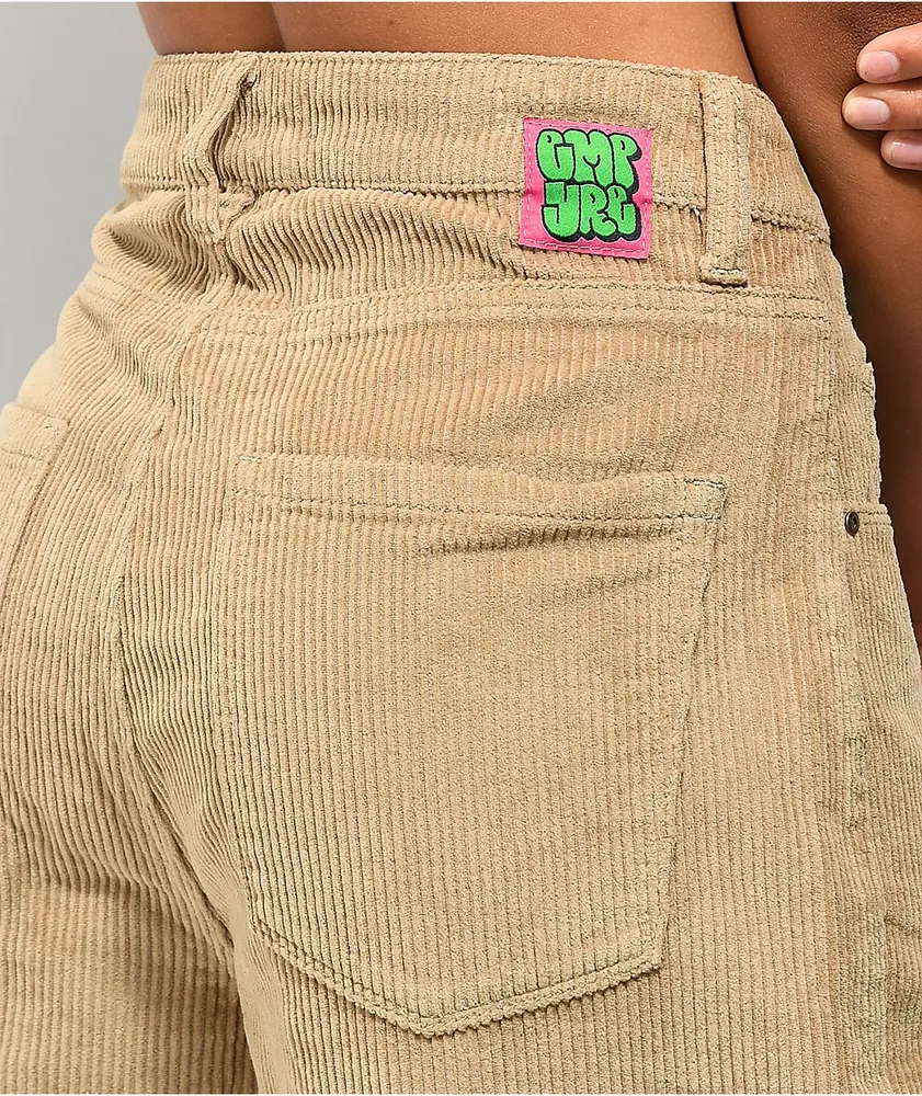Khaki corduroy shop pants womens
